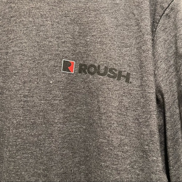 Roush Dark Gray Short Sleeve T Shirt Bella Canvas 3XL - Picture 5 of 5